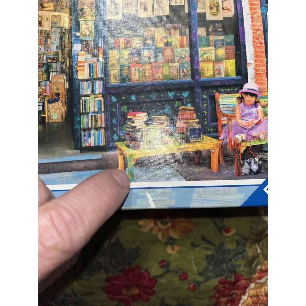 Ravensburger The Book Shop‎ Puzzle 1000 Piece 27x20